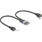 Delock Mini PCIe Adapter full size zu 2xUSB 2.0 Typ-A Buchse (64346)