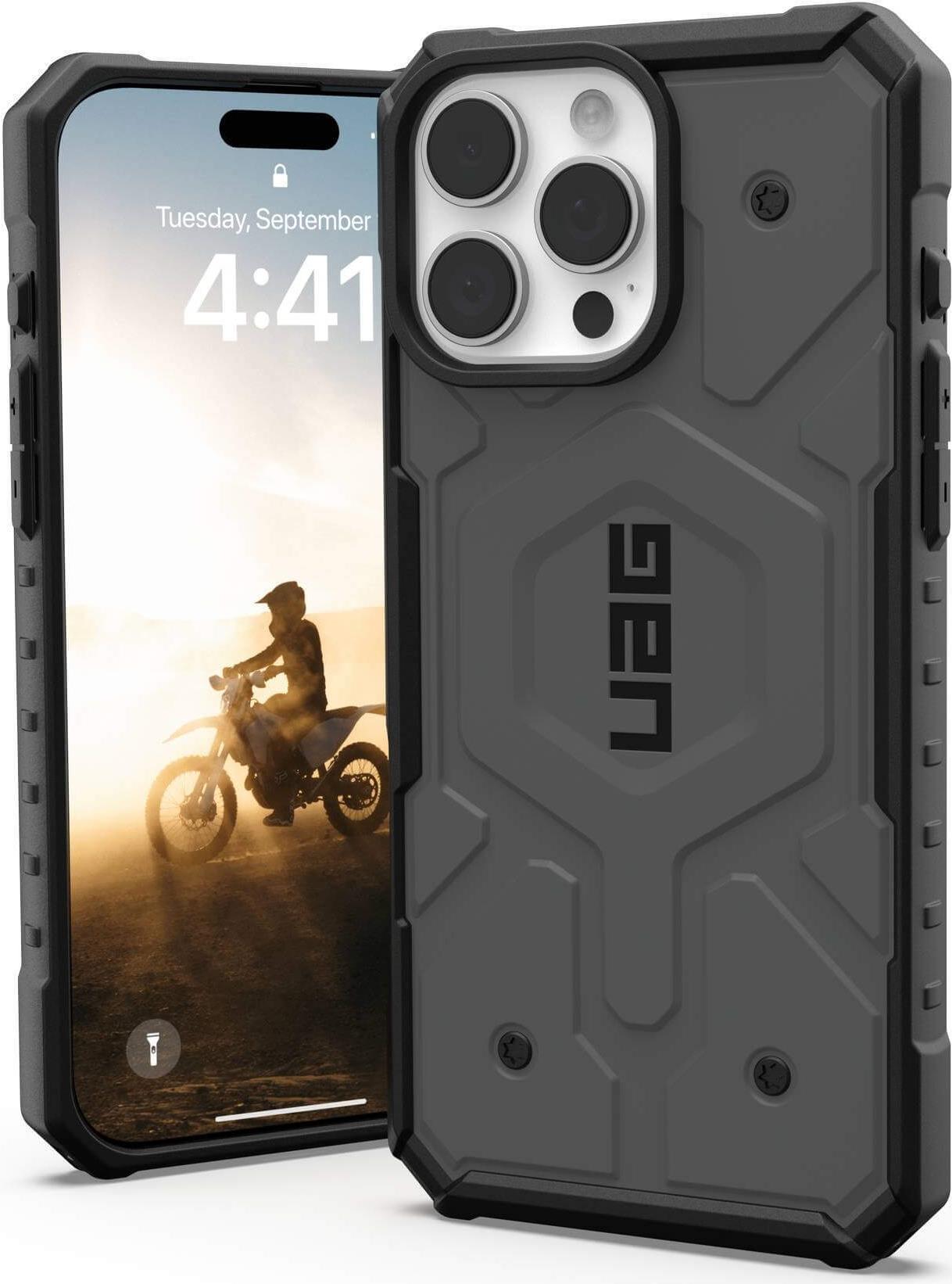 UAG Urban Armor Gear Pathfinder MagSafe Case | Apple iPhone 16 Pro Max | silber | 114469113333 (114469113333)