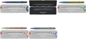 CARAN D'ACHE Druckkugelschreiber 849 Sonnenstein Rosa CLAIM YOUR STYLE 5. Edition, Strichstärke: M, Strichfarbe: - 1 Stück (NM849.588)