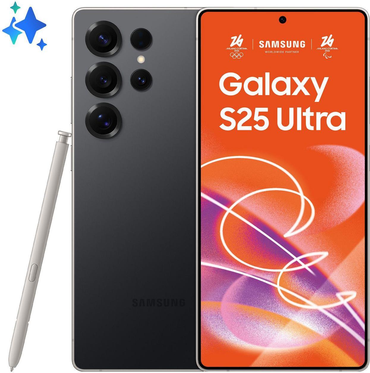 Samsung Galaxy S25 Ultra 6,9" 5G Dual-SIM 12 GB RAM 256 GB Titanium Black