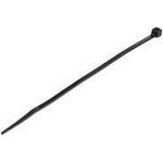 StarTech.com 15cm(6") Cable Ties, 3mm(1/8") wide, 39mm(1-3/8") Bundle Diameter, 18kg(40lb) Tensile Strength, Nylon Self Locking Zip Ties w/ Curved Tip, 94V-2/UL Listed, 1000 Pack, Black (CBMZT6BK)