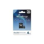 MediaRange Flash-Speicherkarte (microSDHC/SD-Adapter inbegriffen) (MR956)