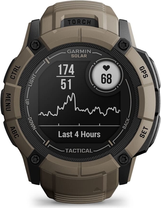 Garmin Instinct 2X Solar Tactical Edition 1,1" Coyote Tan