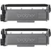 Brother TN2320 TWIN - 2er-Pack - Hohe Ergiebigkeit - Schwarz - original - Tonerpatrone - für Brother DCP-L2500, L2520, L2560, HL-L2300, L2340, L2360, L2365, MFC-L2700, L2720, L2740