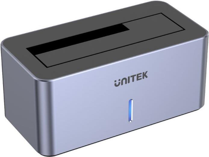 UNITEK S1304A Speicherlaufwerk-Docking-Station USB 3.2 Gen 1 (3.1 Gen 1) Type micro-B Grau (S1304A)