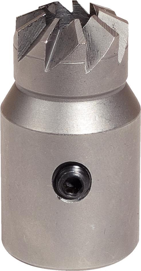 KS TOOLS Injektor-Dichtsitzfräskopf flach Ã˜ 19/21mm, 38mm (152.1178)