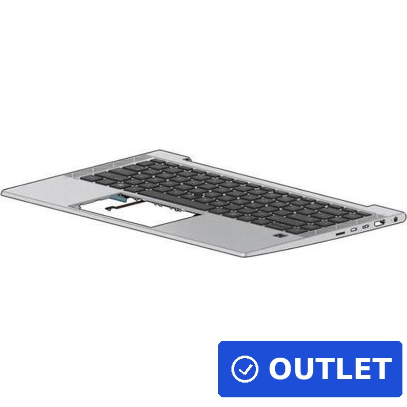 HP CoverTop Keyboard CP+PS Backlight German (M07090-041) (geöffnet)