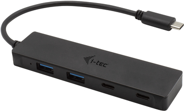 i-Tec Hub 2 x SuperSpeed USB3.0 + 2 x USB-C 3,1 Gen 1 (C31HUBMETAL2A2C)
