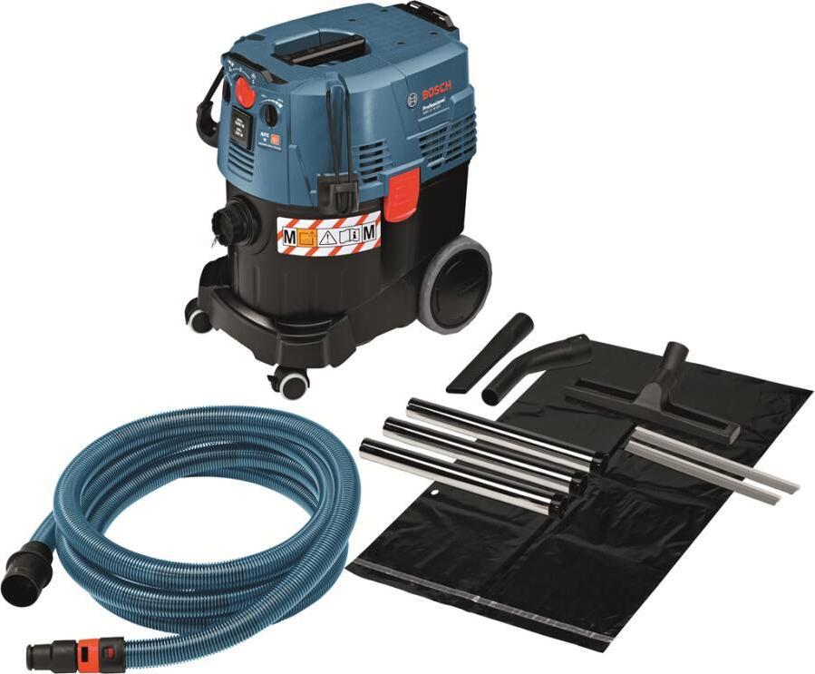Bosch Professional GAS 35 M AFC Nass- und Trockensauger 1,2 kW Blau