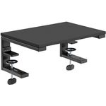 SpeaKa Professional SP-10938476 Monitor-Erhöhung 380 mm x 250 mm Höhen-Bereich: 236 mm (max) Schwarz (SP-10938476)