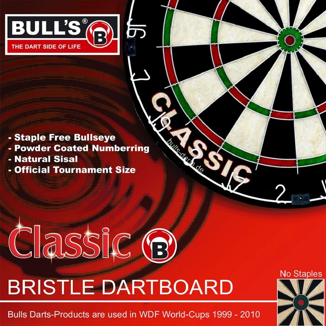 BULL'S 1 BULL'S Classic Bristle Dart Board 45,5 cm (68229)