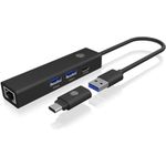 ICY BOX IB-HUB1439-LAN (IB-HUB1439-LAN)