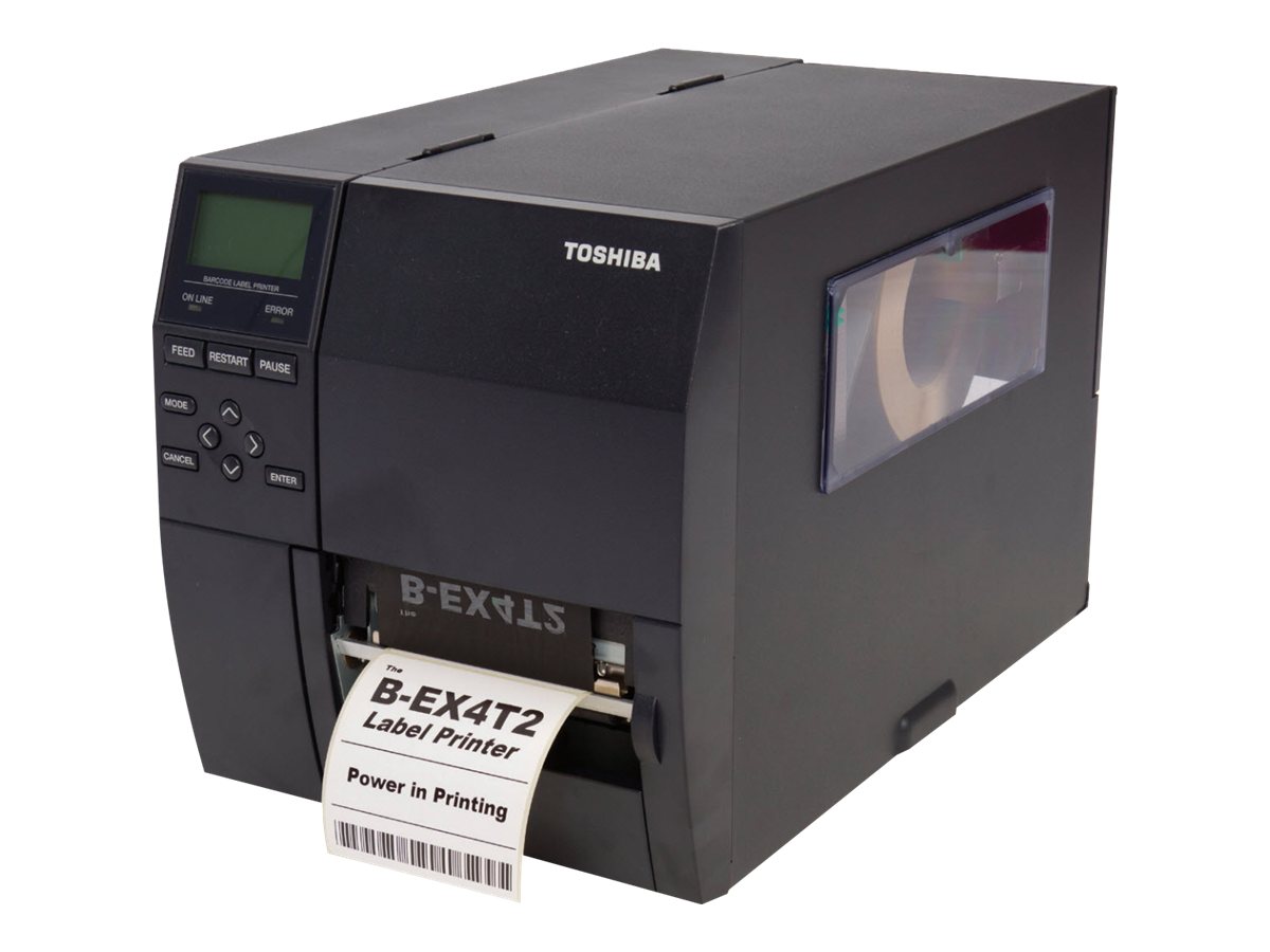 Toshiba TEC B-EX4T2-TS12-QM-R Etikettendrucker Thermodirekt/Thermotransfer 300 dpi Schwarz