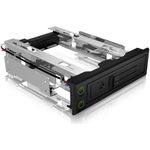Icy Box We-Ra. IcyBox 8,9cm SATA/SAS in 1x5,25" IB-166SSK-B (b) (IB-166SSK-B)