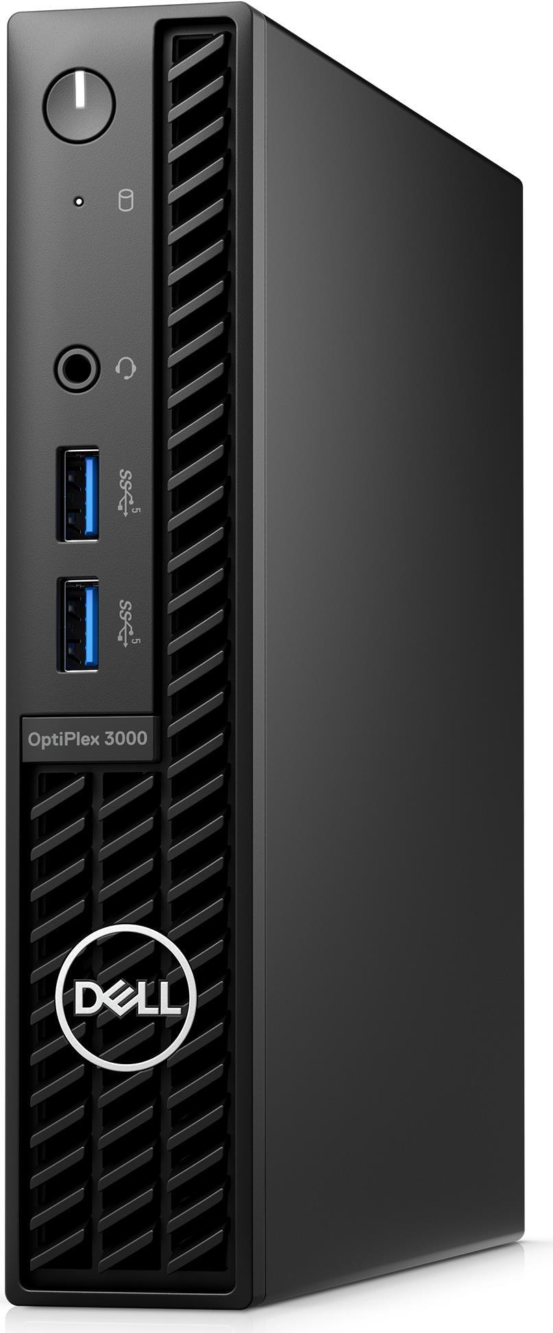 DELL OptiPlex 3000 i5-12500T mini PC Intel® Core™ i5 8 GB DDR4-SDRAM 256 GB SSD Windows 10 Pro Mini-PC Schwarz (C30RM)