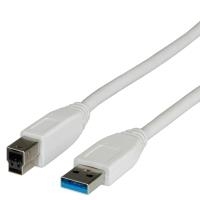 VALUE USB 3.0 Kabel, Typ A-B 3,0m (11.99.8871)