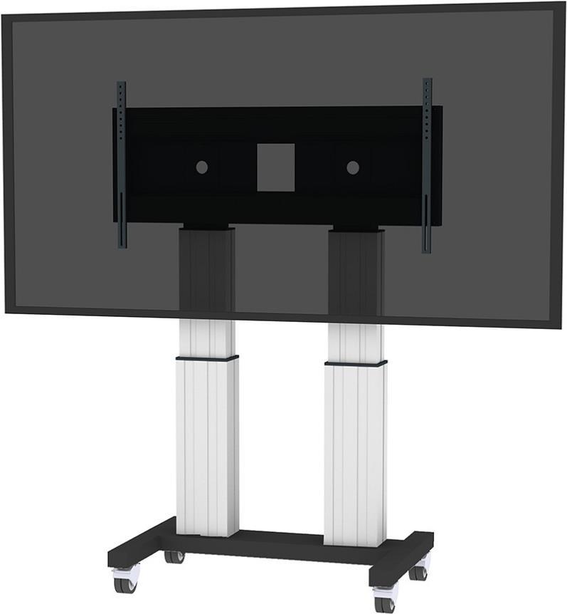 NewStar Flachbildschirm-Tischhalterung NM-D775DX3BLACK - Tischhalterung mit Tischhalterungsgriff für drei Flachbildschirme bis 61,00cm (24") (61 cm) (NM-D775DX3BLACK)