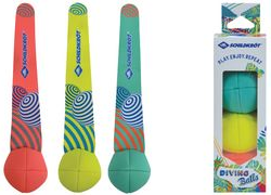 SCHILDKRÖT Neopren-Tauchball mit Schweif, 3er Set Sandfüllung, Neopren-Ummantelung, weich, flexibel, griffig, - 1 Stück (970327)