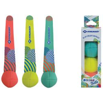 SCHILDKRÖT Neopren-Tauchball mit Schweif, 3er Set Sandfüllung, Neopren-Ummantelung, weich, flexibel, griffig, - 1 Stück (970327)