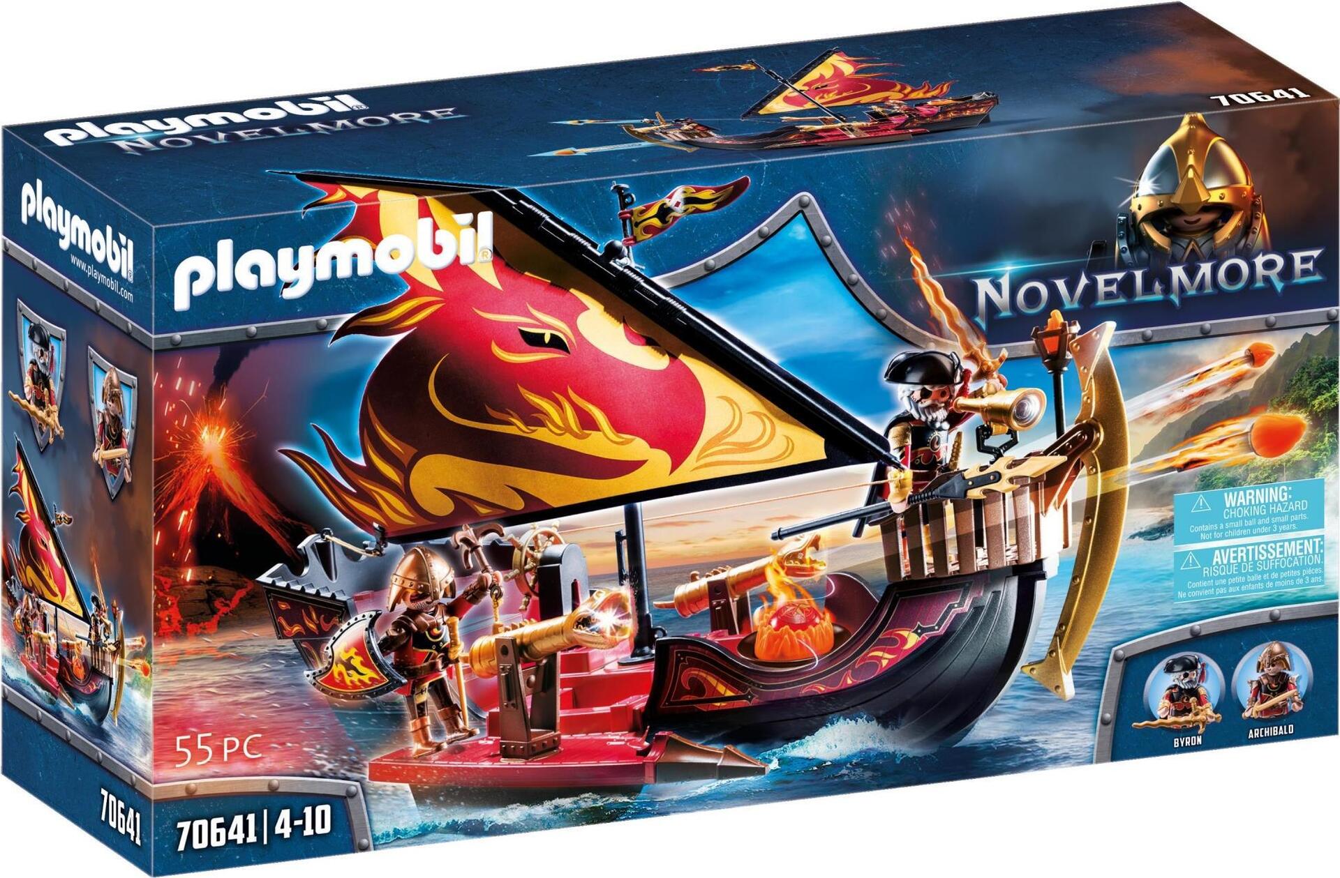 Playmobil Novelmore Burnham Raiders Feuerschiff (70641)