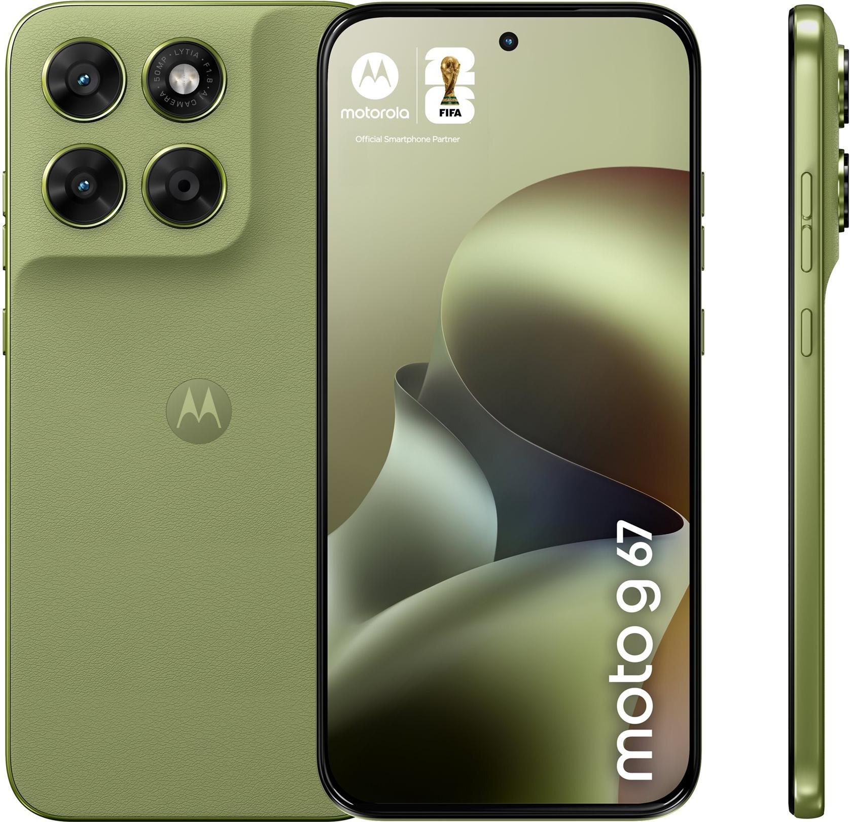 Motorola Moto G67 5G 6,8" AMOLED 4 GB RAM 256 GB Grün Nile