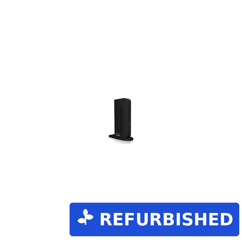 ICY BOX IB-DK2252AC Kabelgebunden USB 3.2 Gen 1 (3.1 Gen 1) Type-C Schwarz (IB-DK2252AC) (geöffnet)