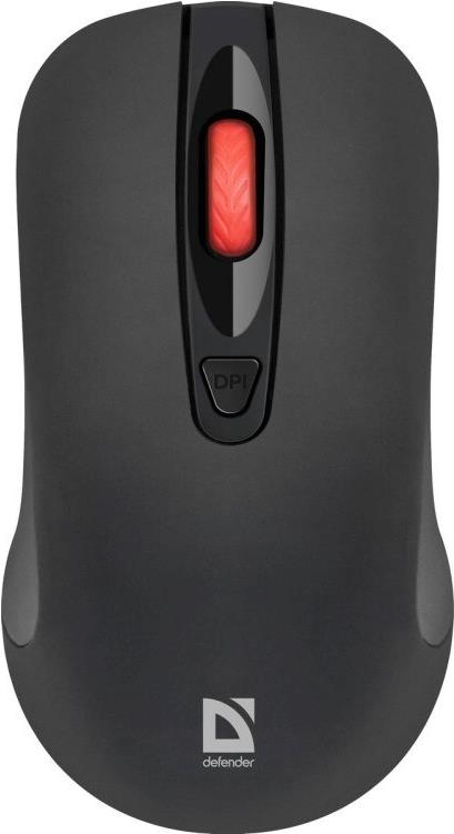 COMPUTER MAUS DEFENDER NEXUS MS-195 RF SILENT SCHWARZ (52195)