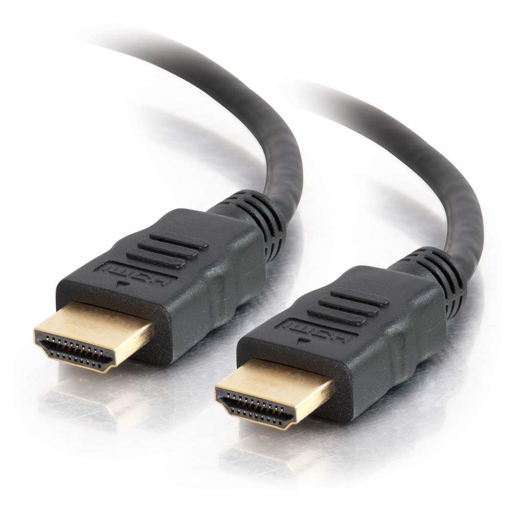 C2G Value Series HDMI-Kabel mit Ethernet 2 m 4K Schwarz