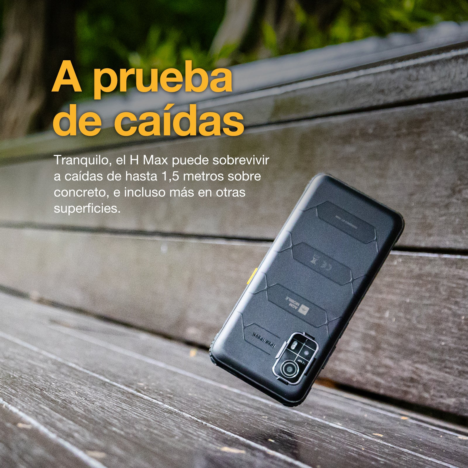 AGM Mobile H MAX rugged 6.56" Smartphone 4 GB RAM 256 GB Schwarz