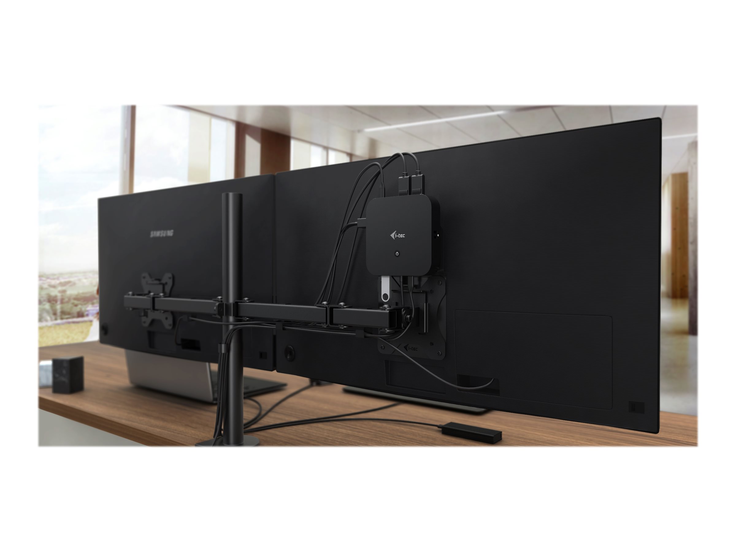 i-Tec C31TRI4KDPDPRO100 Dockingstation Schwarz