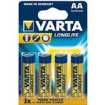 Varta Longlife Extra - Batterie 4 x AA-Typ Alkalisch (04106101414)