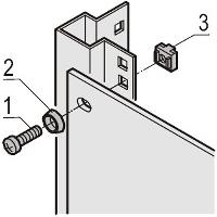 SCHROFF Kunststoffscheibe - NTS KUNSTSTOFFSCHEIBEN 50STK (26.14.0045)