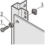 SCHROFF Kunststoffscheibe - NTS KUNSTSTOFFSCHEIBEN 50STK (26.14.0045)