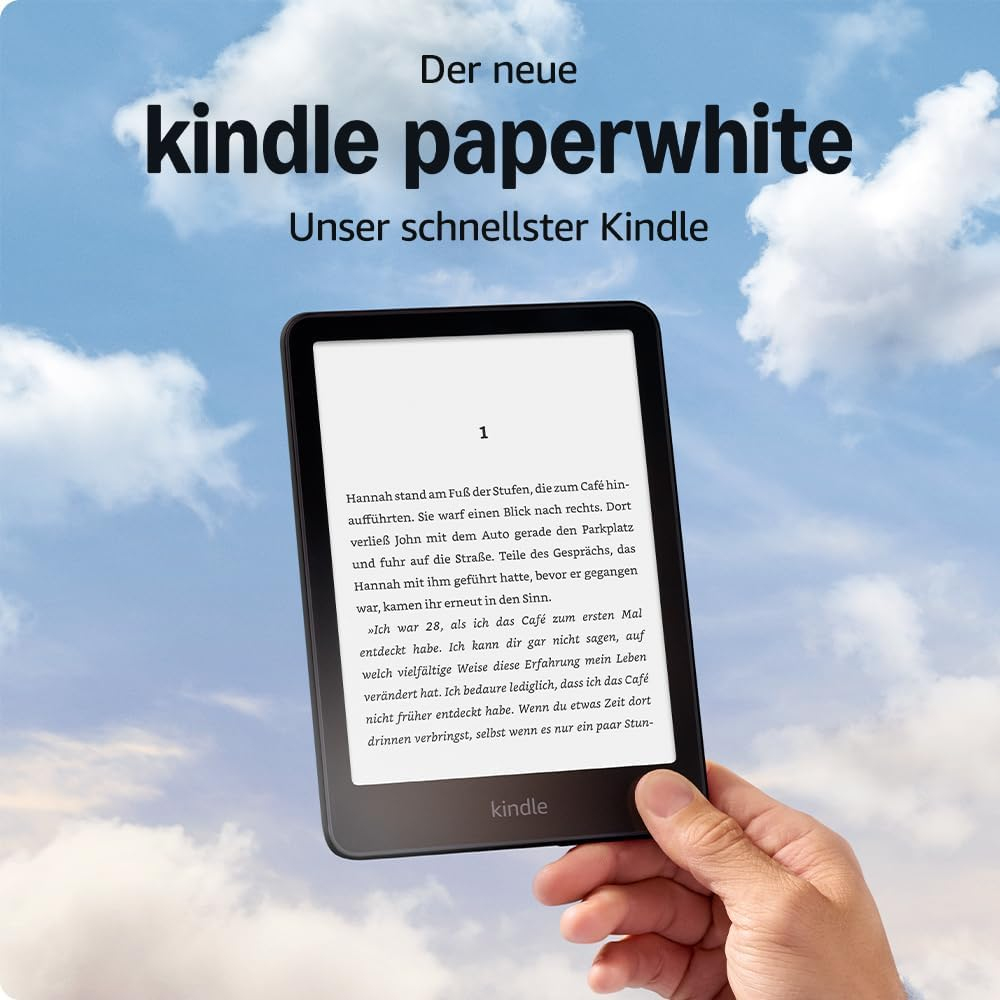 Amazon Kindle Paperwhite 12. Generation 7" 16 GB Schwarz