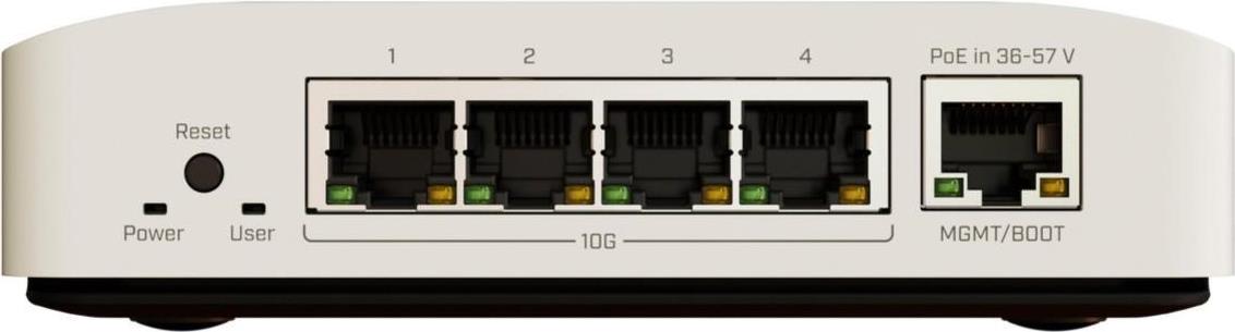 MikroTik CRS304-4XG-IN Desktop Switch 4x 10 Gbit, 1x Gbit Ports Switche (CRS304-4XG-IN)