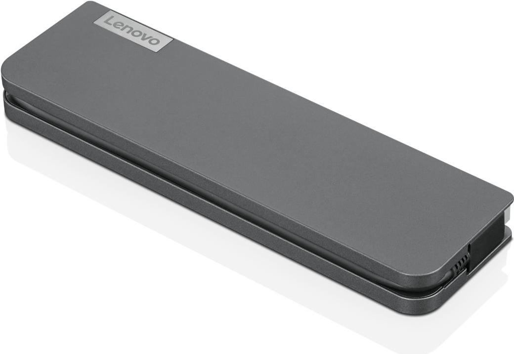 Lenovo 40AU0065UK laptop-dockingstation & portreplikator Kabelgebunden USB 3.2 Gen 1 (3.1 Gen 1) Type-C Schwarz (40AU0065UK)