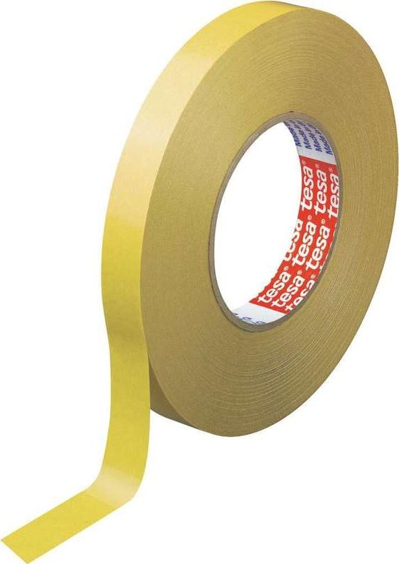 Tesa Doppelseitiges Klebeband mit hohen Klebkräften (L x B) 50 m x 12 mm Weiß PVC 04970-00148-00 Inh