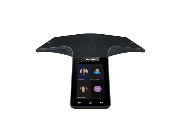 Yealink CP965 Microsoft Teams Edition VoIP-Konferenztelefon 5" Touchscreen Schwarz