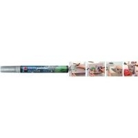 Marabu Textil Painter Glitter 573 Stoffmalstift 3 mm Rundspitze Glitter Black