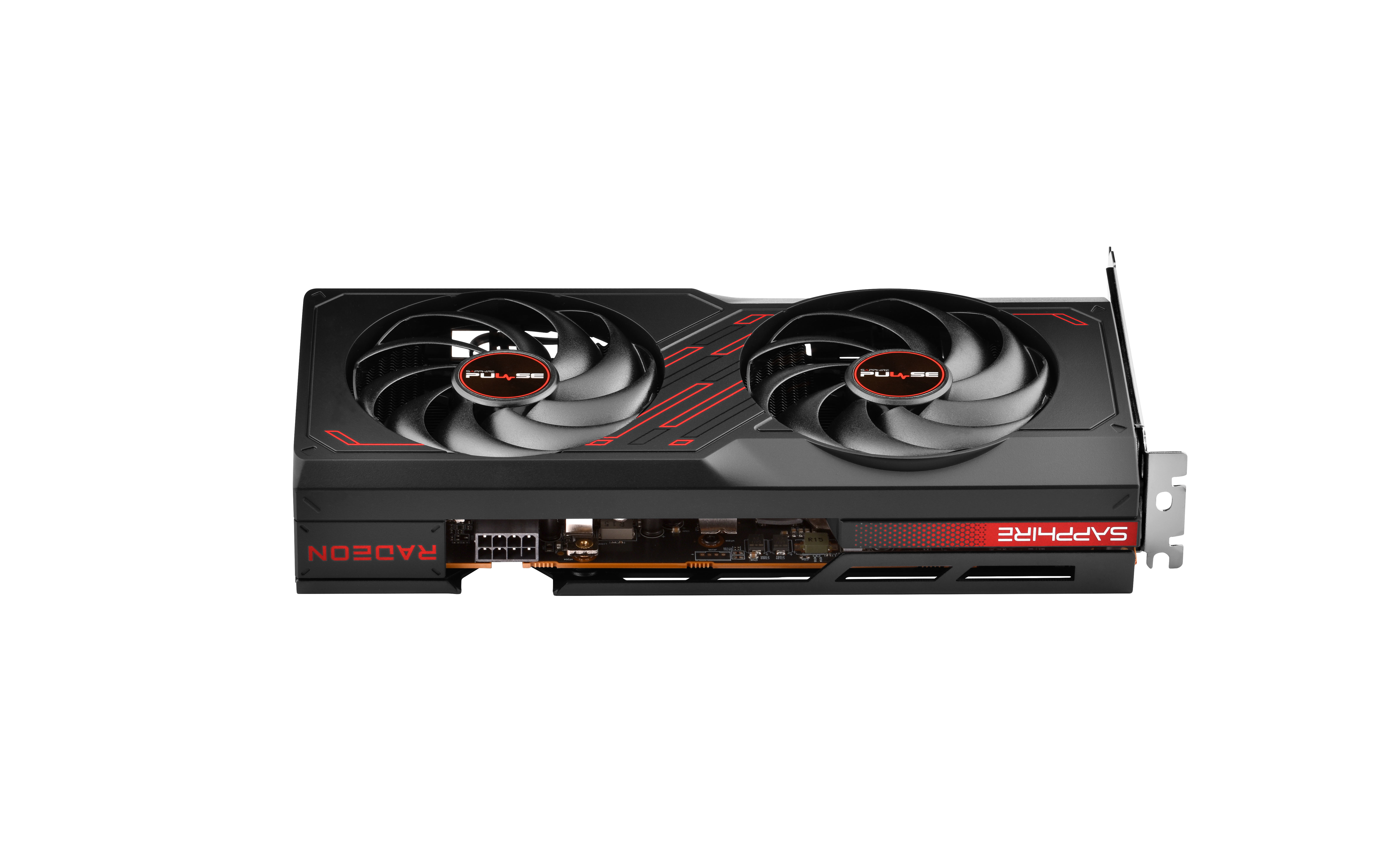 Sapphire Pulse Radeon RX 7600 Grafikkarte 8 GB GDDR6 PCIe 4.0 HDMI DisplayPort Schwarz
