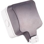 shiverpeaks ®-BASIC-S--Netzwerkdose-Outdoor Aufputzgehäuse für Keystones, IP66 (BS08-10102)