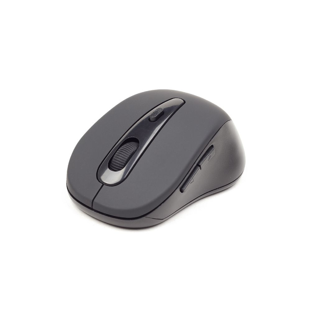 Gembird MUSWB2 Kabellose Maus 6 Tasten Bluetooth Schwarz, Grau