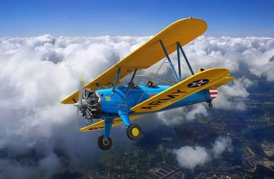 Revell Stearman PT-17 Kaydet Fixed-wing aircraft model Montagesatz 1:32 (03837)