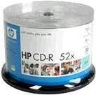 HP - 50 x CD-R - 700 MB (80 Min) 52x - Spindel