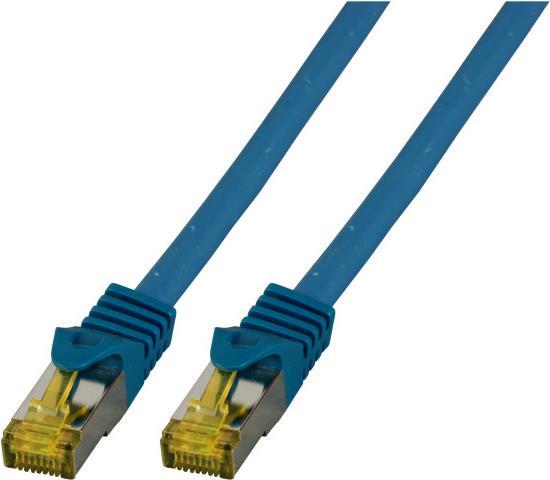 EFB-Elektronik RJ45 Patchkabel Cat.6A S/FTP LSZHCat.7 Rohkabel blau 25m Hersteller: EFB Elektronik (MK7001.25BL)