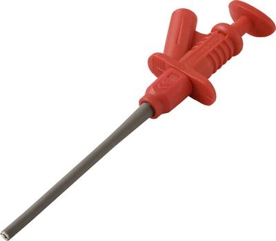 Voltcraft MSK-122 rot Sicherheits-Klemmprüfspitze Steckanschluss 4 mm CAT II 1000 V (VC-17155665)