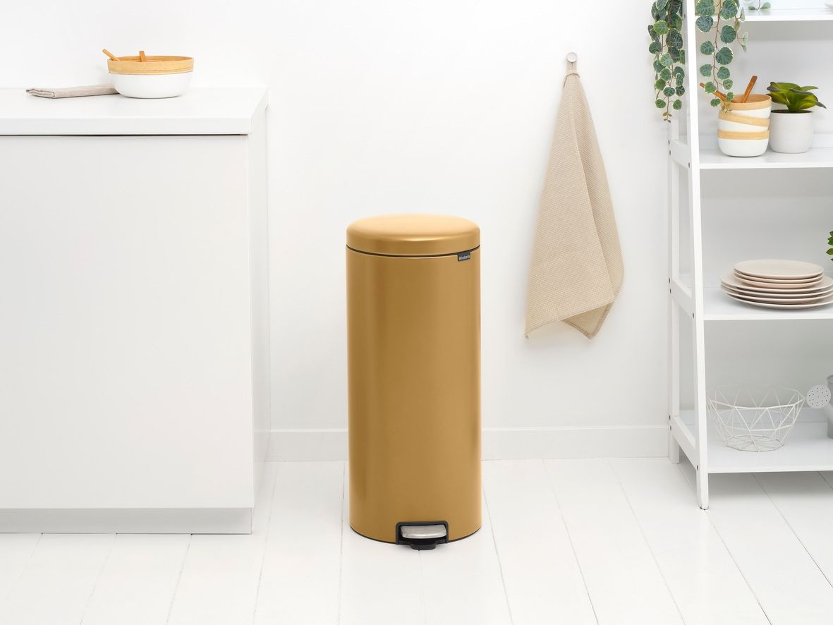 Brabantia NewIcon Treteimer 30 l Warm Gold