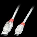 Lindy USB-Kabel USB (M) zu Mini-USB, Typ B (M) (41781)