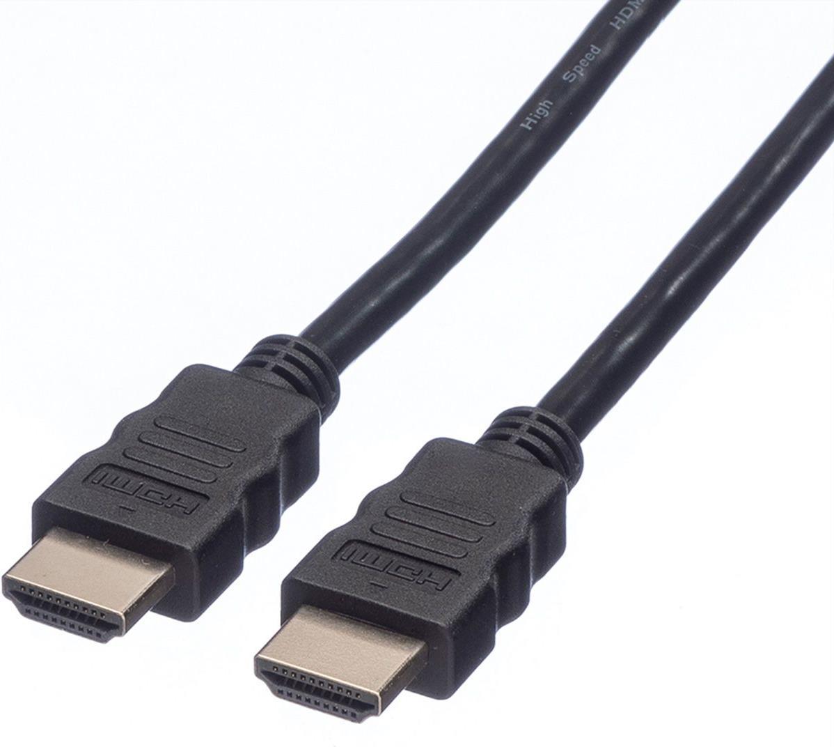 ROLINE 11.04.5932 HDMI-Kabel 2 m HDMI Typ A (Standard) Schwarz (11.04.5932)