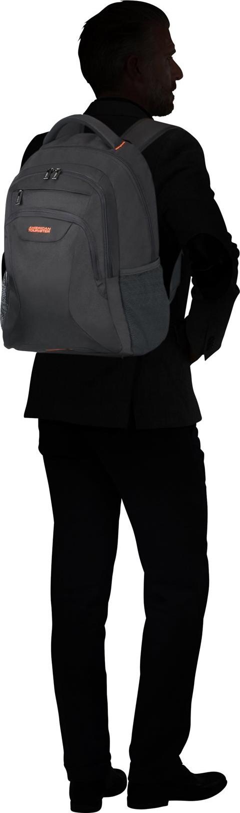 American Tourister At Work Notebooktasche 17,3" Schwarz/Orange